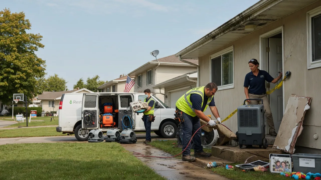 Water Damage Restoration in Blaine, MN near me